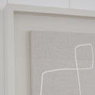 Champagne-Gourmandise, Shown in 41x39.5 format, painted oak. | Muskoka Living Collection - Art