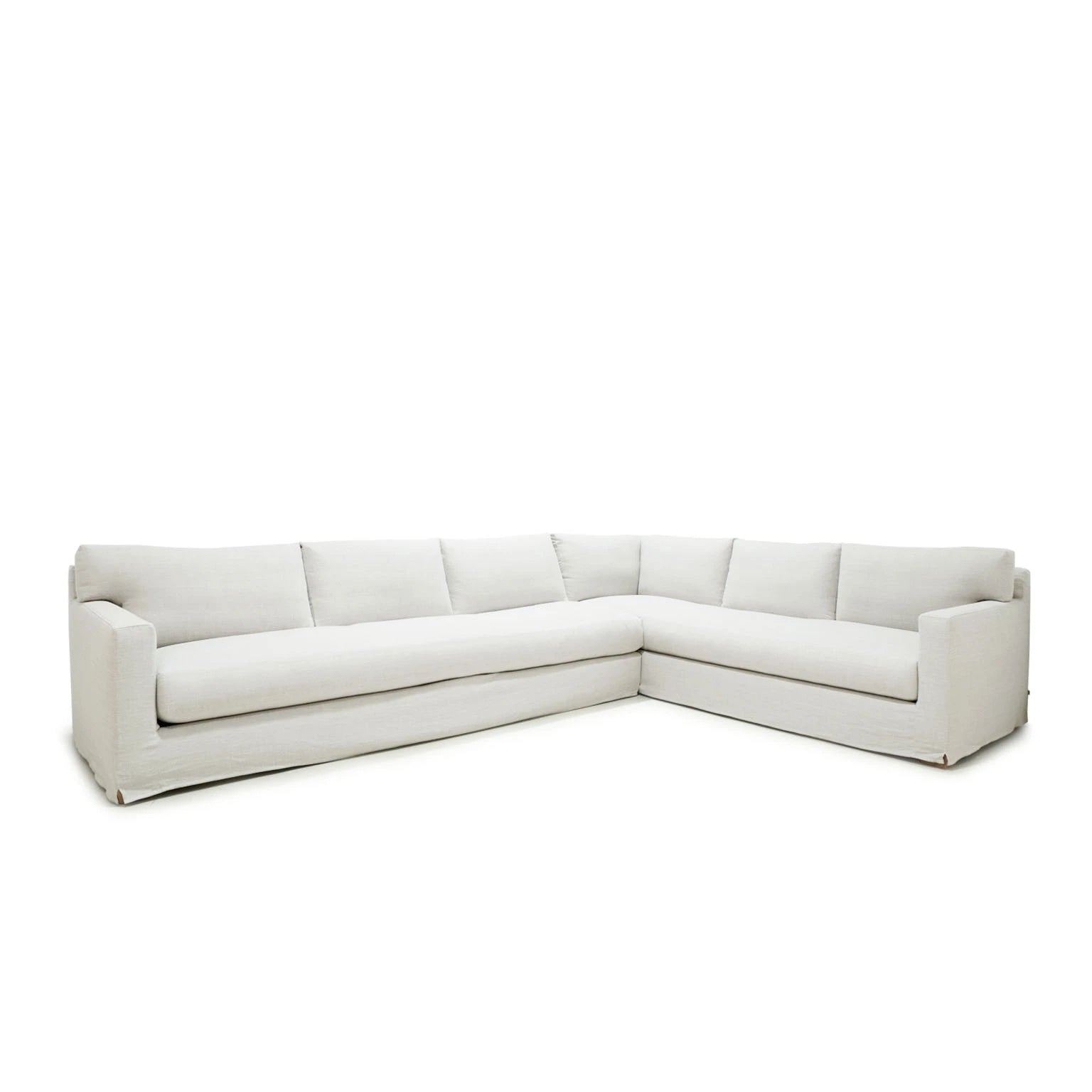 As Shown: in slipcovered Beale Silver