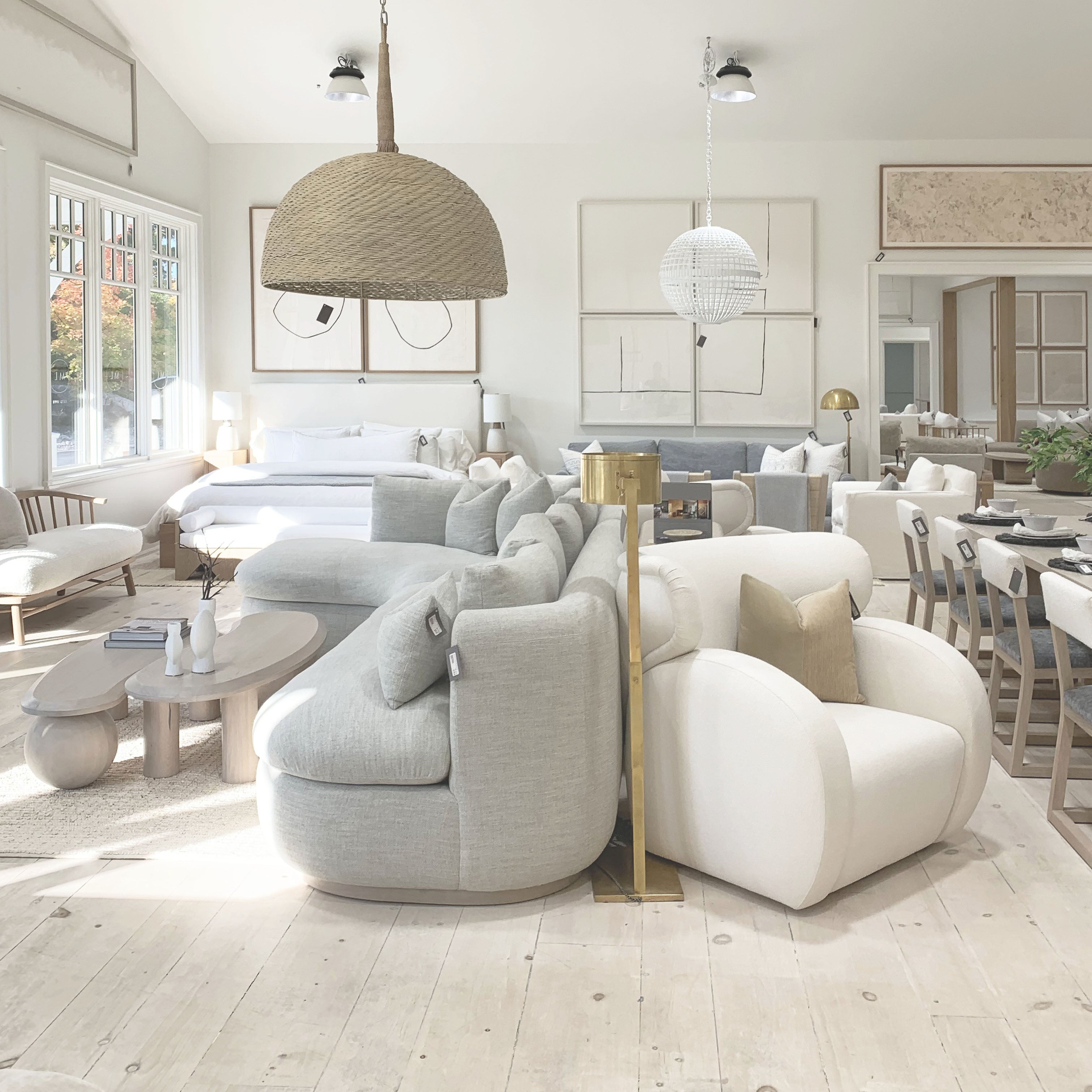 As Shown: Swivel.  in Gowan Vanilla