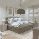 As Shown: in Mint White Natural finish