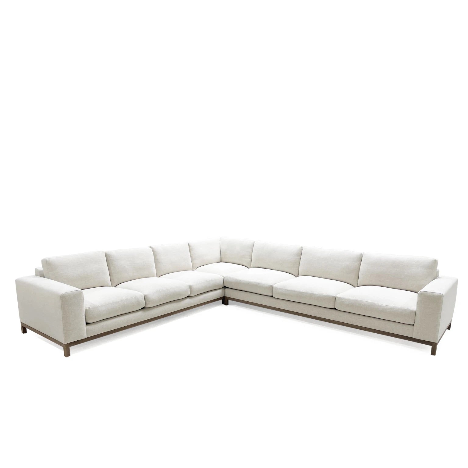 As Shown: in Belgian Oatmeal, Antique Beige (Discontinued Finish) finish
