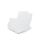 As Shown: Swivel,  in Slipcovered Frame White fabric