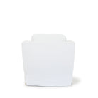 As Shown: Swivel,  in Slipcovered Frame White fabric