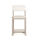 As Shown: in Sawyer Pewter seat and Rome Ivory back, Antique Beige (Discontinued Finish) finish.