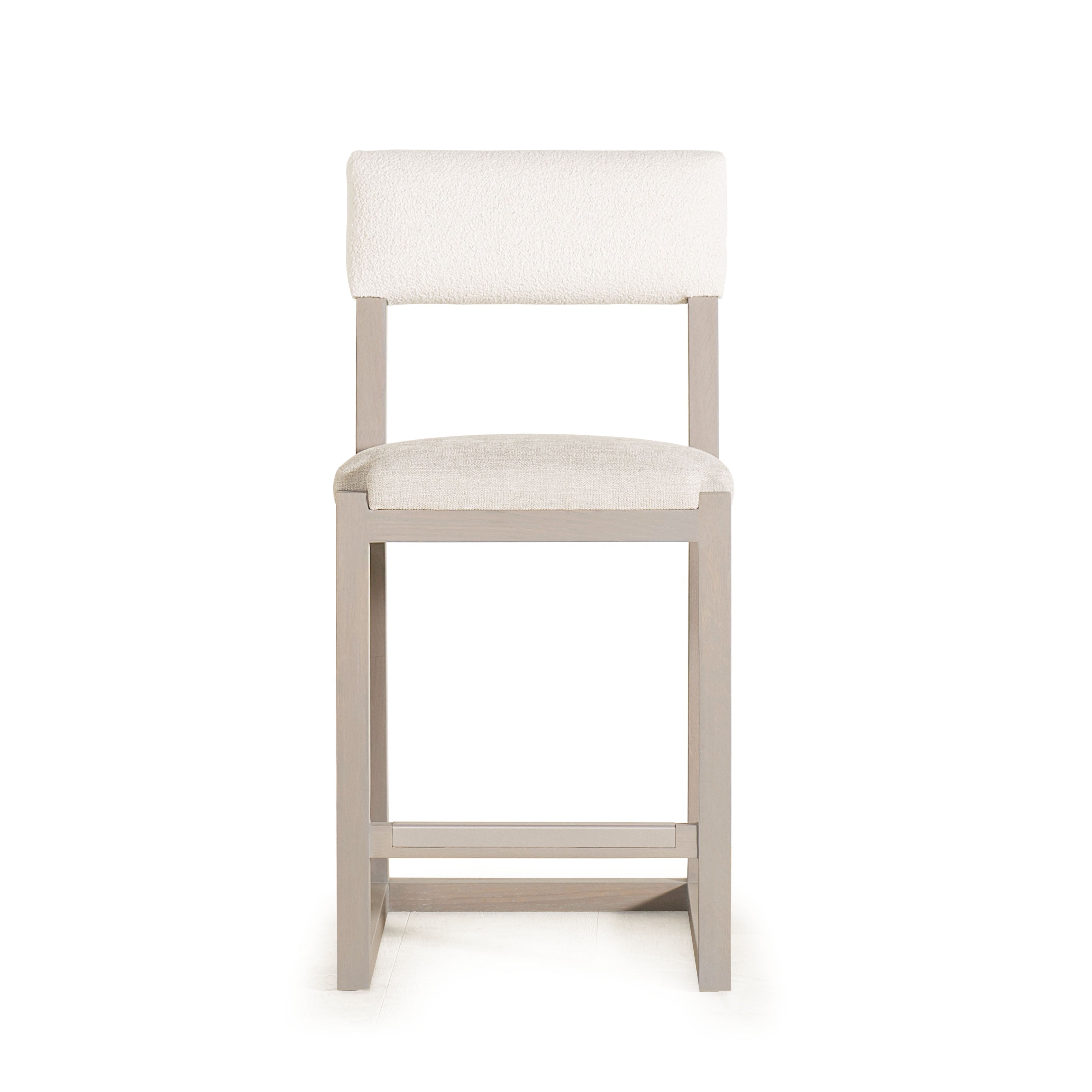 As Shown: in Sawyer Pewter seat and Rome Ivory back, Antique Beige (Discontinued Finish) finish.