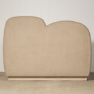 As Shown: in Sheepskin Toast. Oak finished in Mint White Natural.