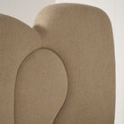 As Shown: in Sheepskin Toast. Oak finished in Mint White Natural.