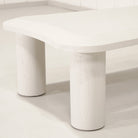 As Shown: in solid Ash wood wire brushed painted Revere Pewter