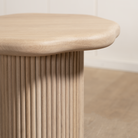 As Shown: in Mint White Natural Finish