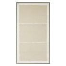 Trio Texturé (Art), Muskoka Living Collection - Shown in 45x82 format, oak finished in Antique Beige (Discontinued Finish) / Super White.