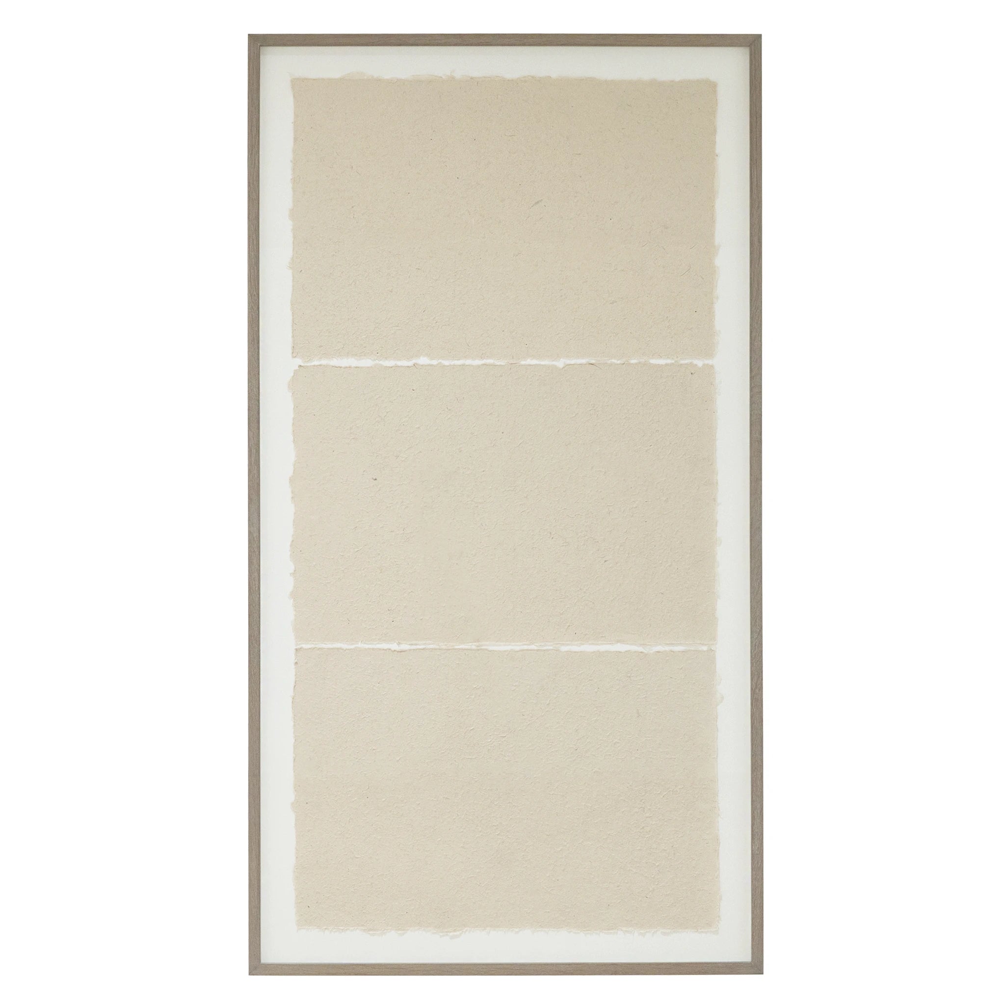 Trio Texturé (Art), Muskoka Living Collection - Shown in 45x82 format, oak finished in Antique Beige (Discontinued Finish) / Super White.