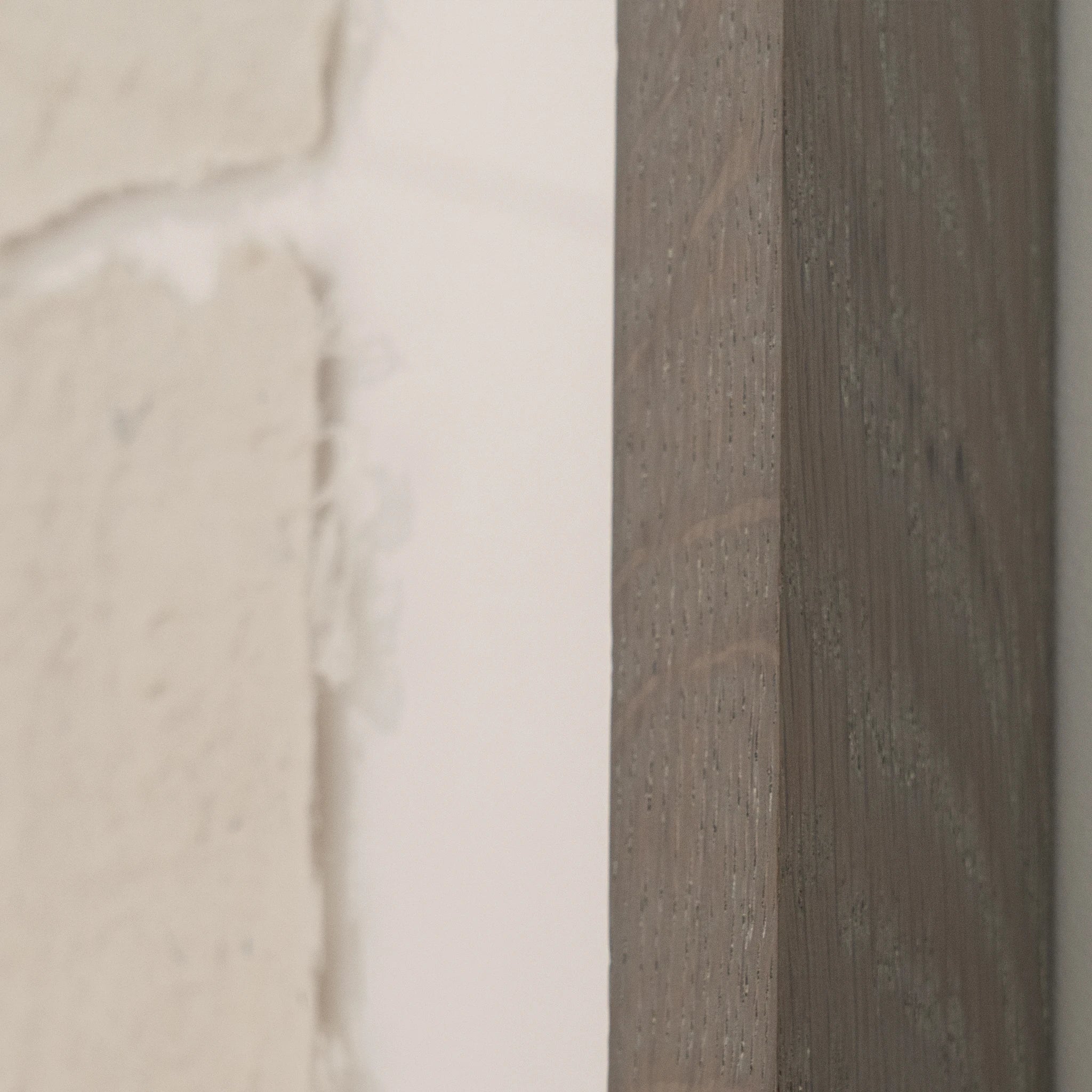 Trio Texturé (Art), Muskoka Living Collection - Shown in 45x82 format, oak finished in Antique Beige (Discontinued Finish) / Super White.