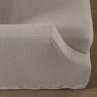As Shown: in slipcovered Belgian Oatmeal
