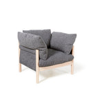 As Shown: in Sheepskin Charcoal, Beach White.